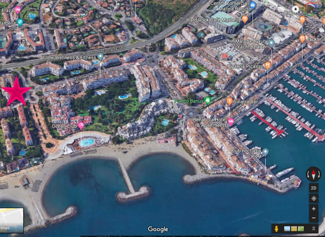 Puerto Banus With Private Garden Apartment Marbella Exterior photo